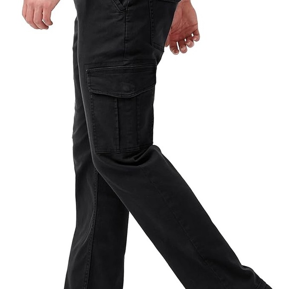 Men Buffalo “Cargo Joe” Black Pants size 28 - Picture 1 of 15